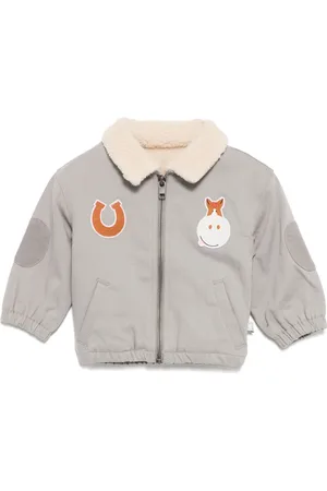 Stella McCartney Horse appliqué jacket
