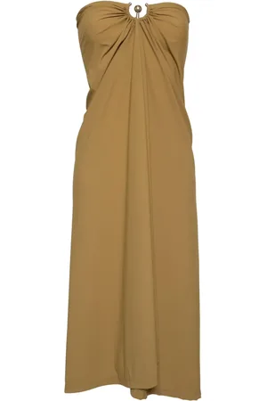 CHRISTOPHER ESBER Ruched Orbit Split dress