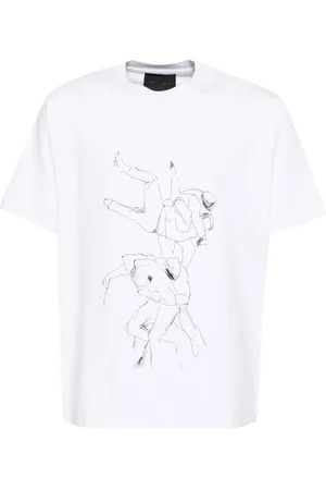 HELIOT EMIL Shelter-print T-shirt
