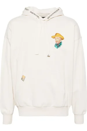 Musium Div. Logo embroidered hoodie