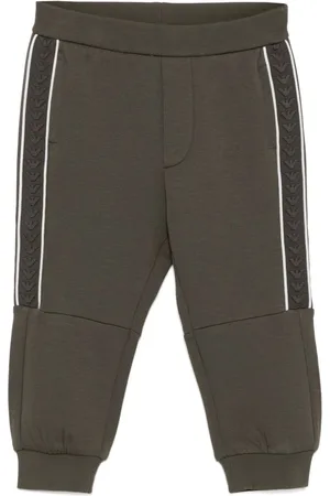 Emporio Armani Logo tape track pants