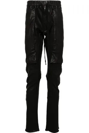 ISAAC SELLAM EXPERIENCE Leather trousers