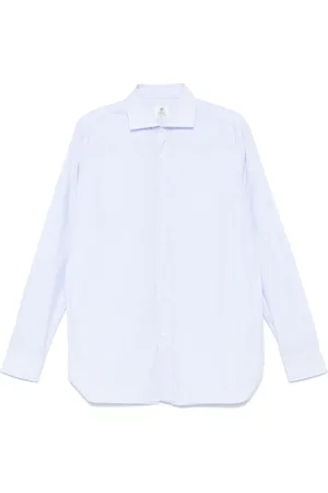 LUIGI BORRELLI NAPOLI Check-pattern shirt