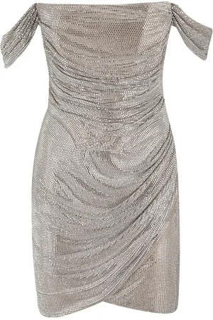 GIUSEPPE DI MORABITO Crystal-embellished mini dress