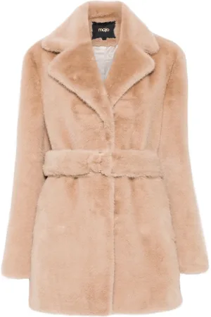 Maje Faux-fur coat