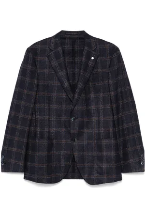 LUIGI BIANCHI MANTOVA Checked blazer