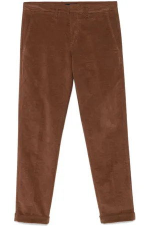 FAY Velvet trousers