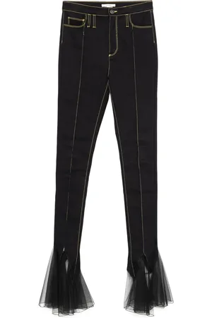 Nensi Dojaka Ruffled jeans