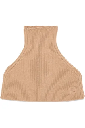 Fendi Ribbed-knit scarf