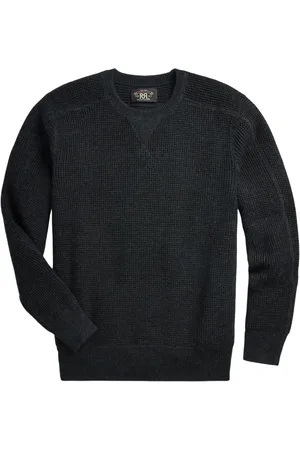 Ralph Lauren WAFFLE CREW-LONG SLEEVE-PULLOVER