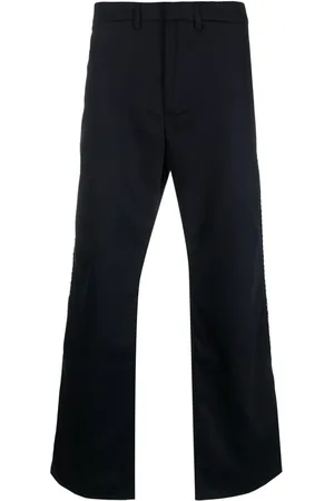 WALES BONNER Studded cotton bootcut trousers