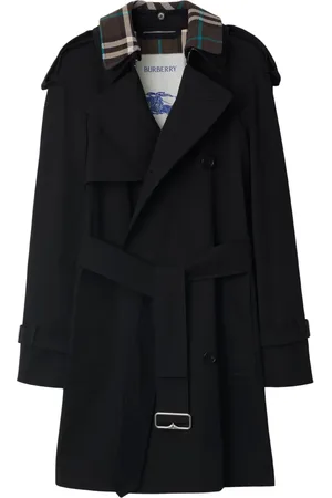 Burberry Detachable-collar trench coat