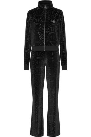 Philipp Plein Monogram-embellished track pants