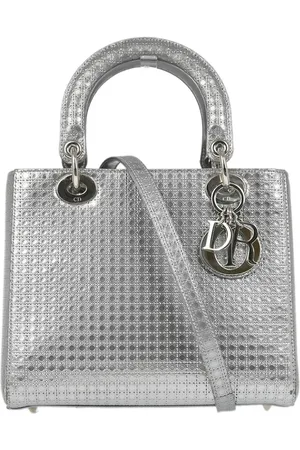 Dior 2015 Cannage Lady Dior two-way handbag