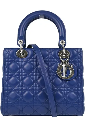 Dior 2015 Cannage Lady Dior two-way handbag