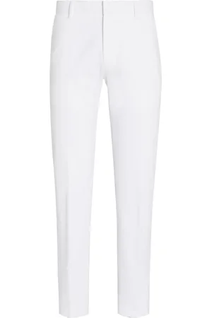 Ermenegildo Zegna Cotton tapered trousers