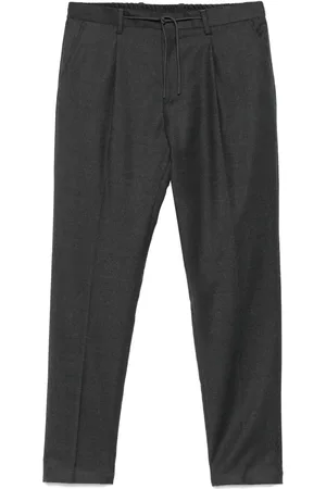 Manuel Ritz Pleated tapered trousers