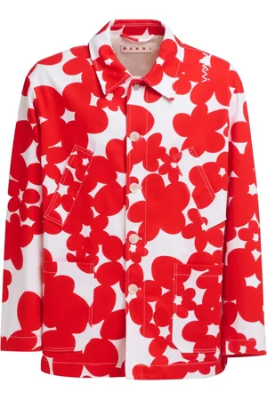 Marni Floral-print cotton jacket