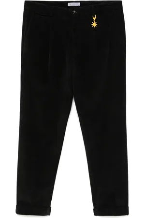 Manuel Ritz Pleated corduroy trousers