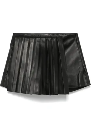 Maje Leather skort