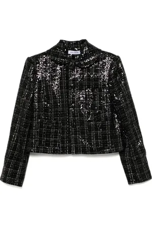 DICE KAYEK Cropped tweed jacket