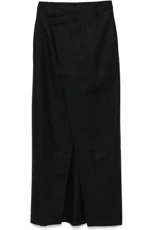 LE SULLY STUDIO Pinstripe midi skirt