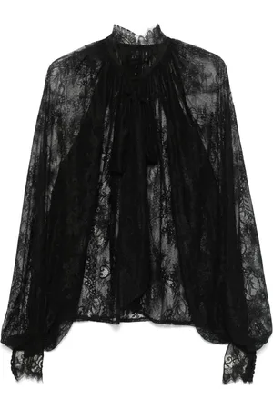 Ana Radu Chantilly lace blouse