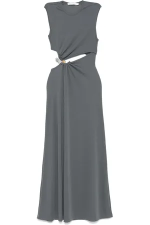 CHRISTOPHER ESBER Concave Stone maxi dress