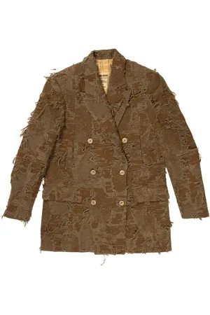 UMA WANG Distressed blazer