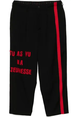 YOHJI YAMAMOTO Patchwork trousers