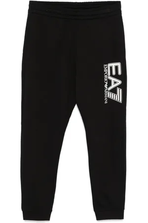 EA7 Logo-print track pants