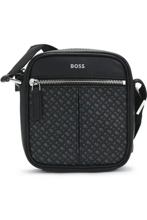 HUGO BOSS Double B-monogram shoulder bag