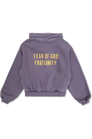 FEAR OF GOD Jersey-texture hoodie