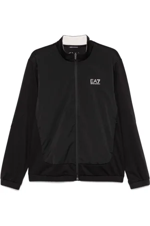 EA7 Logo-print jacket