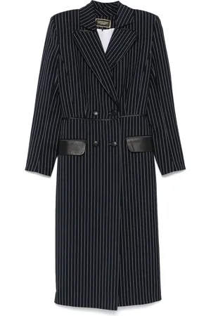MITILIANE COUTURE Pinstriped coat