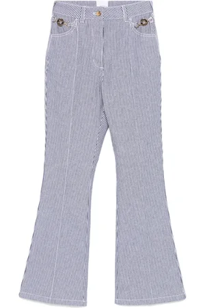 Patou Striped flared trousers
