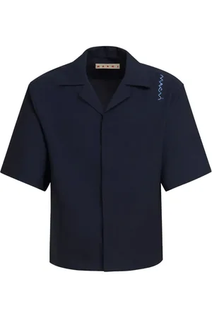 Marni Logo embroidered shirt