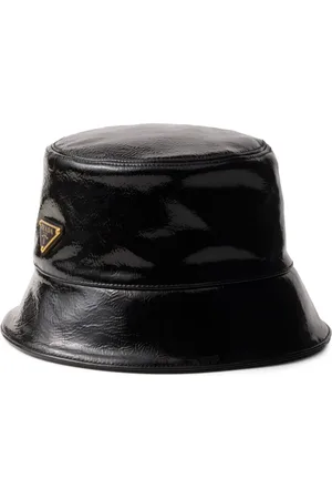 Prada Triangle-logo bucket hat