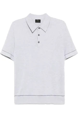 BRIONI Short-sleeved polo shirt