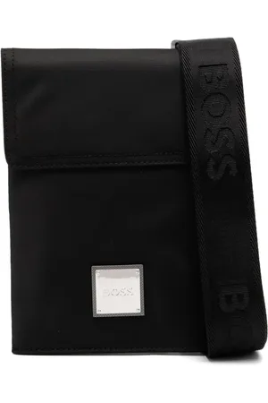 HUGO BOSS Deed logo plaque messenger bag