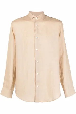 Frescobol Carioca Long-sleeve linen shirt