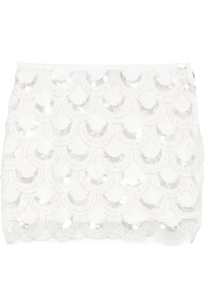 ROTATE Sequined mini skirt