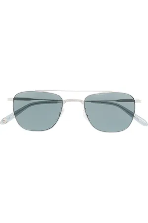 GARRETT LEIGHT Square pilot sunglasses
