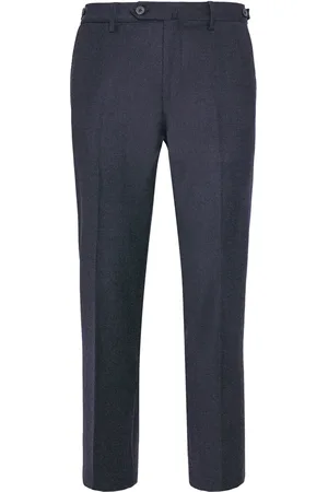 Boggi Milano Stretch flannel trousers