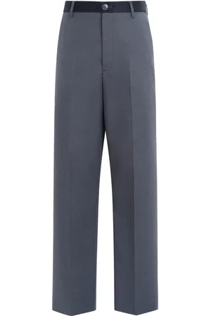 Marni Contrasting waistband trousers