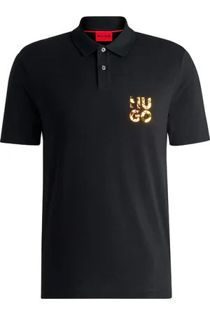 HUGO BOSS Logo-print polo shirt
