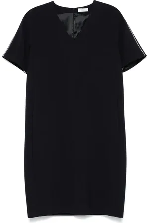 PESERICO SIGN V-neck midi dress