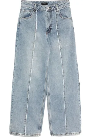 tout a coup Wide-leg washed jeans