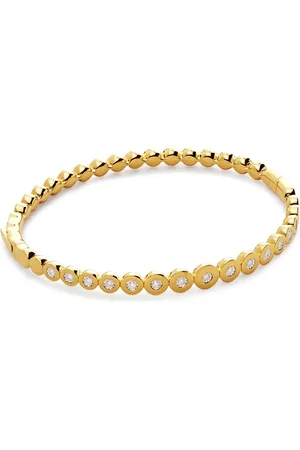 Monica Vinader 18kt vermeil diamond bangle