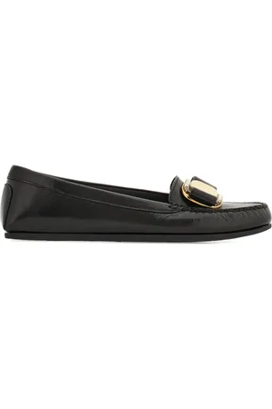 Salvatore Ferragamo Crystal-embellished loafers
